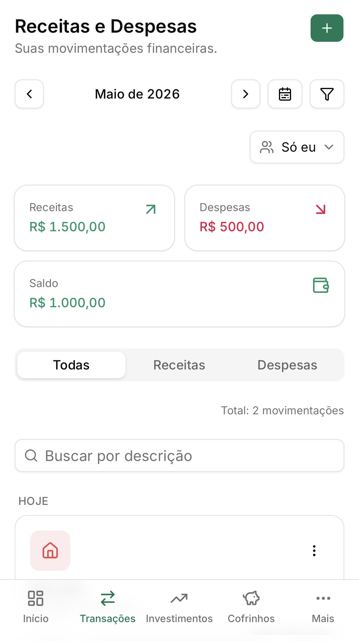 Controle pessoal